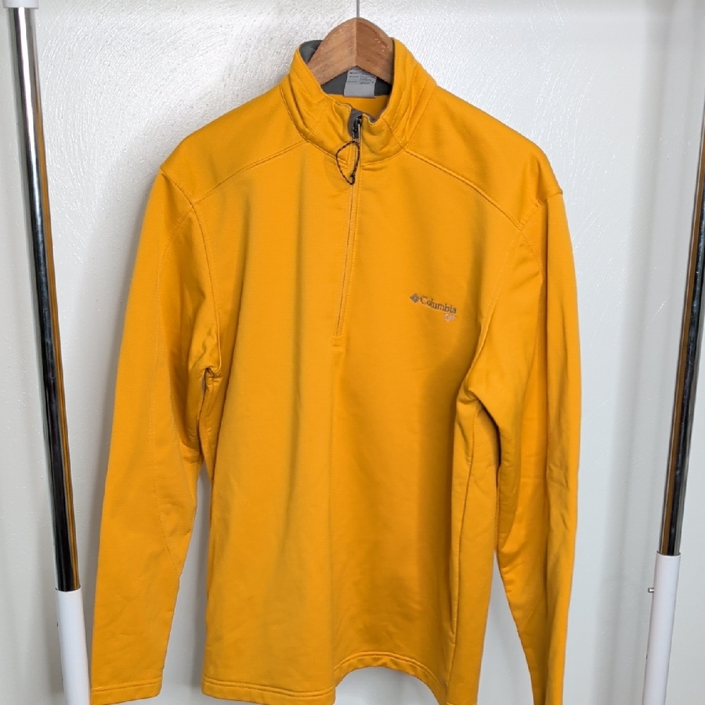 Columbia Men's Golden Yellow Pullover Jacket